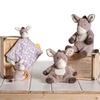 image:imageMary Meyer Soft Baby Rattle with Soothing Teether Ring 6Inches Dusty Donkey