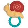 image:imageMary Meyer Soft Baby Rattle with Soothing Teether Ring 6Inches Skippy Snail