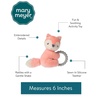 image:imageMary Meyer Soft Baby Rattle with Soothing Teether Ring 6Inches SweetnSassy Fox
