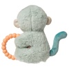 image:imageMary Meyer Soft Baby Rattle with Teether Ring 6Inches Little But Fierce Monkey