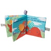image:imageMary Meyer Soft Cloth Book with Crinkle Paper and Squeaker 6 x 6Inches Pebblesaurus