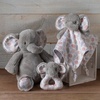 image:imageMary Meyer Soft Ring Baby Rattle 5Inches Grey Kalahari Elephant