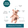 image:imageMary Meyer Stuffed Animal FabFuzz Plush Soft Toy 11Inches Pepper PigPeaches Pig