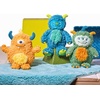 image:imageMary Meyer Stuffed Animal FabFuzz Plush Soft Toy 12Inches Wink the Orange Monster