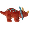 image:imageMary Meyer Stuffed Animal Smootheez PillowSoft Toy 10Inches Green T Rex DinosaurRed Triceratops Dinosaur