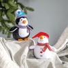 image:imageMary Meyer Stuffed Animal Smootheez PillowSoft Toy 11Inches Holly Jolly SnowmanFestive Snowman