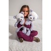 image:imageMary Meyer Teddy Bear  Putty Collection Super Soft Stuffed Animal Plush Classic Toy Plushie 17 Medium Grey Shadow Panda Bear