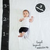image:imagelulujo Baby Babys First Year Milestone Blanket and Cards Set Loved Beyond Measure
