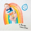 image:imagelulujo Baby First Year Milestone Blanket and Cards Set A Dream Come True