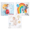 image:imagelulujo Baby First Year Milestone Blanket and Cards Set A Dream Come True