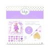 image:imagelulujo Baby First Year Milestone Blanket and Cards Set with Brave Wings