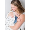 image:imagelulujo Baby Silky Soft Breathable Muslin Baby Quilt amp Toddler Blanket 47 X 47 Hugs amp Kisses