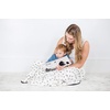 image:imagelulujo Baby Silky Soft Breathable Muslin Baby Quilt amp Toddler Blanket 47 X 47 Hugs amp Kisses