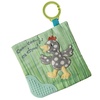 image:imageMary Meyer Crinkle Teether Toy with Baby Paper and Squeaker 6 x 6Inches Skippy SnailRocky Chicken