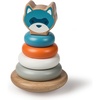 image:imageMary Meyer Leika Wooden Toys Stacking Rings Montessori Toys for 24 Months Old Toddler Preschool Gifts 425 x 7Inches Raccoon amp Fox