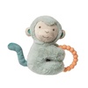 image:imageMary Meyer Soft Baby Rattle with Teether Ring 6Inches Little But Fierce Monkey