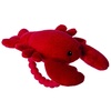 image:imageMary Meyer Soft Baby Rattle with Teether Ring 6Inches Lobbie Lobster