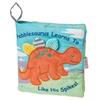 image:imageMary Meyer Soft Cloth Book with Crinkle Paper and Squeaker 6 x 6Inches Pebblesaurus
