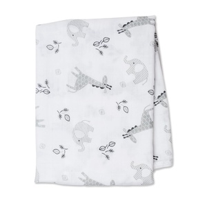 image:imageLulujo Baby Swaddle Blanket Unisex Softest 100 Cotton Muslin Swaddle Blanket Neutral Receiving Blanket for Girls amp Boys  47in x 47in JungleAfrique