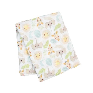 image:imageLulujo Baby Swaddle Blanket Unisex Softest 100 Cotton Muslin Swaddle Blanket Neutral Receiving Blanket for Girls amp Boys  47in x 47in JungleJungle