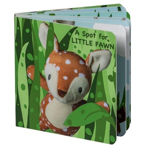 image:imageMary Meyer Leika Baby Board Book 6 x 6Inches Little Fawn