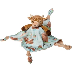 image:imageMary Meyer Lovey Stuffed Animal Security Blanket Plush Soft Snuggle Toy 13 x 13Inches Hetty Highland Cow