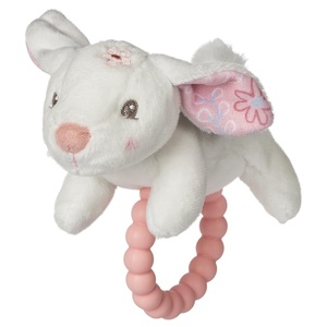 image:imageMary Meyer Soft Baby Rattle with Soothing Teether Ring 6Inches Bella Bunny