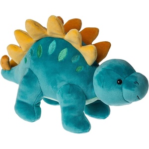 image:imageMary Meyer Stuffed Animal Smootheez PillowSoft Toy 10Inches Green T Rex DinosaurBlue Stegosaurus Dinosaur