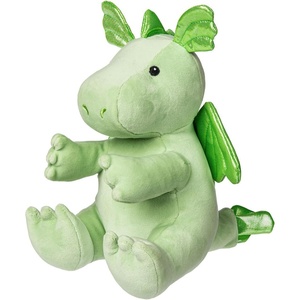 image:imageMary Meyer Stuffed Animal Smootheez PillowSoft Toy 10Inches Green T Rex DinosaurGreen Dixie Dragon