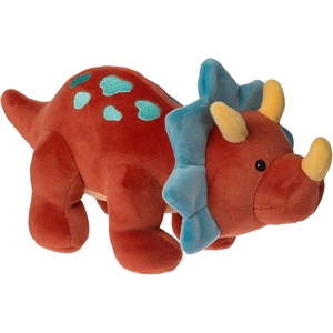 image:imageMary Meyer Stuffed Animal Smootheez PillowSoft Toy 10Inches Green T Rex DinosaurRed Triceratops Dinosaur