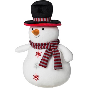 image:imageMary Meyer Stuffed Animal Smootheez PillowSoft Toy 11Inches Holly Jolly SnowmanHolly Jolly Snowman