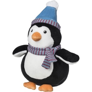 image:imageMary Meyer Stuffed Animal Smootheez PillowSoft Toy 11Inches Holly Jolly SnowmanTux Penguin