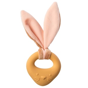 image:imageMary Meyer Teething Toys Leika Silicone Baby Teether for Babies 012 Months 9Inches Little BunnyLittle Bunny