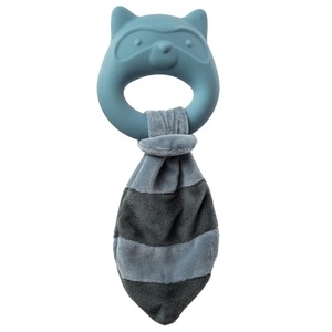 image:imageMary Meyer Teething Toys Leika Silicone Baby Teether for Babies 012 Months 9Inches Little BunnyLittle Raccoon