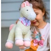 image:imageMary Meyer Stuffed Animal Huggable Plush Soft Toy 10Inches Cream Giddy Up Pony