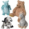 image:imageMary Meyer Stuffed Animal FabFuzz Soft Toy 13Inches Stardust DragonPeanut Bear