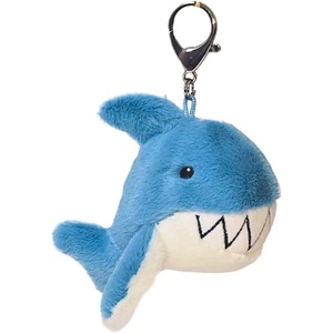 image:imageMary Meyer Bag Charm Mini Stuffed Animal ClipOn Keychain Backpack AccessoryShark
